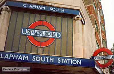 Clapham South Tube Station