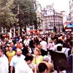 Leicester Square and bloated Tourists