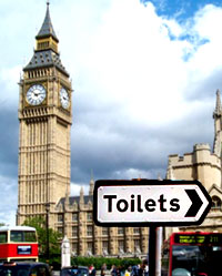 Toilets in London