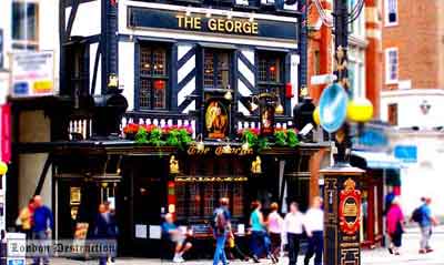 George Pub, London, near the Royal Courts of Justice