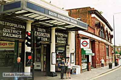 South Kensington tube station