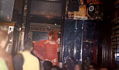 Jayne County. Intrepid Fox. Wardour Street. soho. London