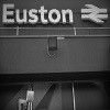 Euston sign on station exterior