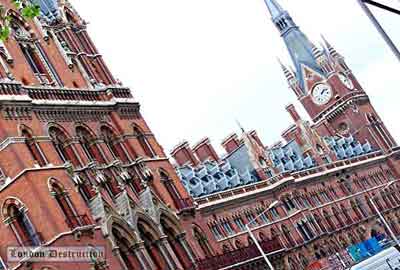 st pancras station, 2006